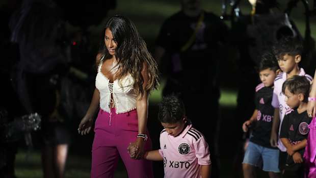 Esposa e hijos de Leo Messi